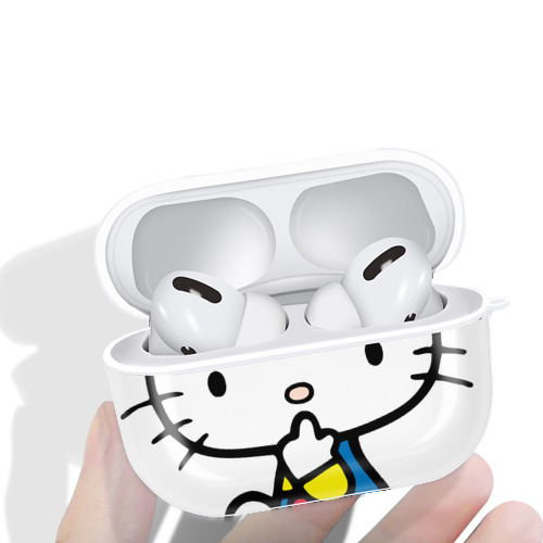 Hello Kitty ハローキティ 【AirPods Pro用】ハードシェル保護ケース 耐衝撃・防指紋・カラビナ付き商品仕様