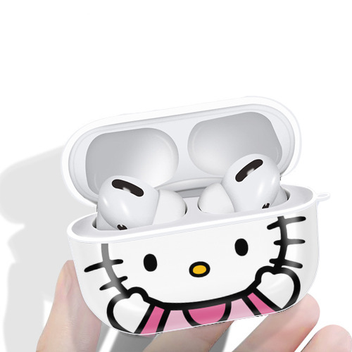 Hello Kitty ハローキティ 【AirPods Pro用】ハードシェル保護ケース 耐衝撃・防指紋・カラビナ付き商品仕様