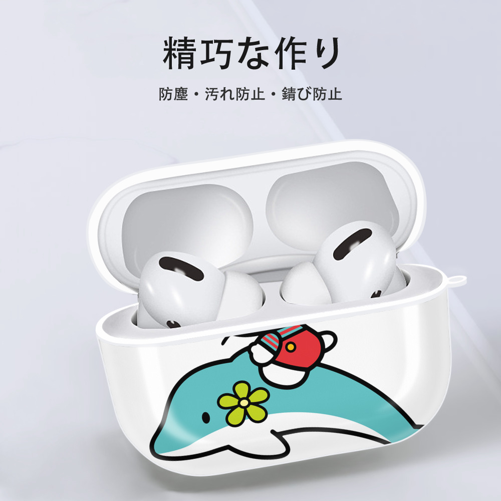 Hello Kitty ハローキティ 【AirPods Pro用】ハードシェル保護ケース 耐衝撃・防指紋・カラビナ付き商品仕様