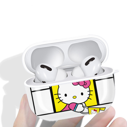 Hello Kitty ハローキティ 【AirPods Pro用】ハードシェル保護ケース 耐衝撃・防指紋・カラビナ付き商品仕様