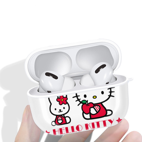 Hello Kitty ハローキティ 【AirPods Pro用】ハードシェル保護ケース 耐衝撃・防指紋・カラビナ付き商品仕様