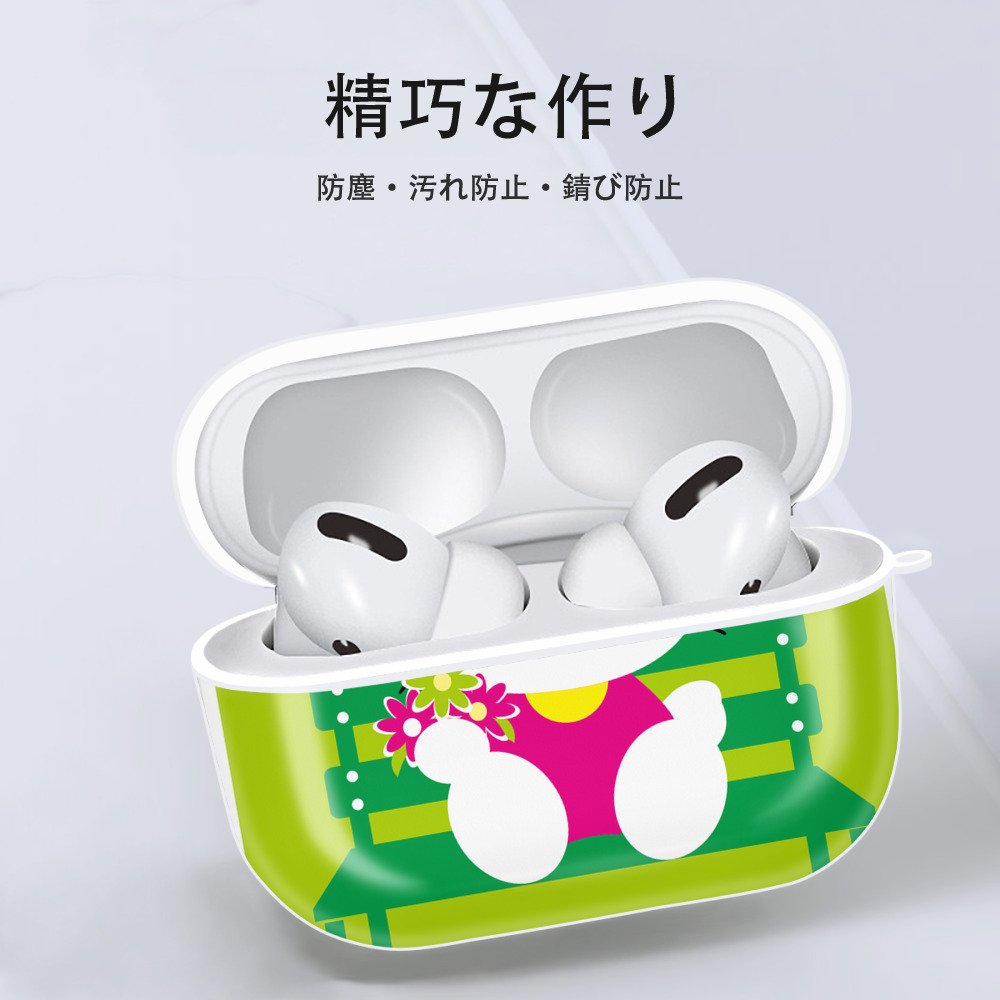 Hello Kitty ハローキティ 【AirPods Pro用】ハードシェル保護ケース 耐衝撃・防指紋・カラビナ付き商品仕様