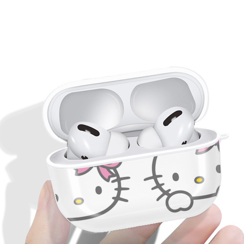 Hello Kitty ハローキティ 【AirPods Pro用】ハードシェル保護ケース 耐衝撃・防指紋・カラビナ付き商品仕様