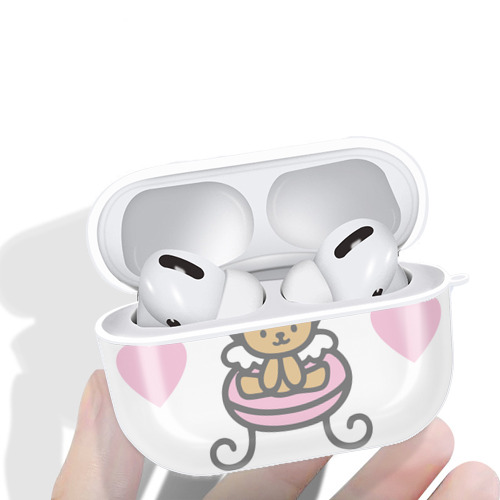 Hello Kitty ハローキティ 【AirPods Pro用】ハードシェル保護ケース 耐衝撃・防指紋・カラビナ付き商品仕様