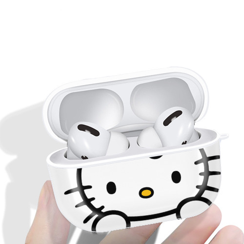 Hello Kitty ハローキティ 【AirPods Pro用】ハードシェル保護ケース 耐衝撃・防指紋・カラビナ付き商品仕様
