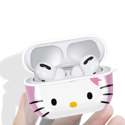 Hello Kitty ハローキティ 【AirPods Pro用】ハードシェル保護ケース 耐衝撃・防指紋・カラビナ付き商品仕様