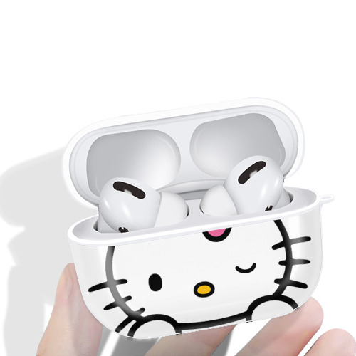 Hello Kitty ハローキティ 【AirPods Pro用】ハードシェル保護ケース 耐衝撃・防指紋・カラビナ付き商品仕様