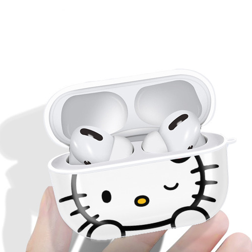 Hello Kitty ハローキティ 【AirPods Pro用】ハードシェル保護ケース 耐衝撃・防指紋・カラビナ付き商品仕様
