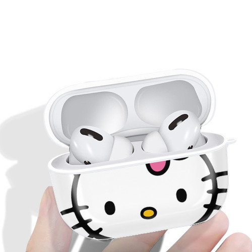 Hello Kitty ハローキティ 【AirPods Pro用】ハードシェル保護ケース 耐衝撃・防指紋・カラビナ付き商品仕様