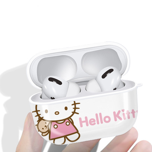 Hello Kitty ハローキティ 【AirPods Pro用】ハードシェル保護ケース 耐衝撃・防指紋・カラビナ付き商品仕様