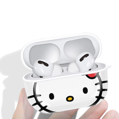 Hello Kitty ハローキティ 【AirPods Pro用】ハードシェル保護ケース 耐衝撃・防指紋・カラビナ付き商品仕様
