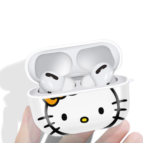 Hello Kitty ハローキティ 【AirPods Pro用】ハードシェル保護ケース 耐衝撃・防指紋・カラビナ付き商品仕様
