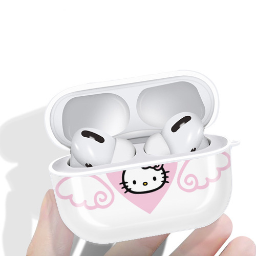 Hello Kitty ハローキティ 【AirPods Pro用】ハードシェル保護ケース 耐衝撃・防指紋・カラビナ付き商品仕様