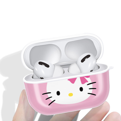 Hello Kitty ハローキティ 【AirPods Pro用】ハードシェル保護ケース 耐衝撃・防指紋・カラビナ付き商品仕様