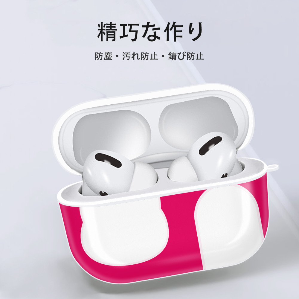 Hello Kitty ハローキティ 【AirPods Pro用】ハードシェル保護ケース 耐衝撃・防指紋・カラビナ付き商品仕様