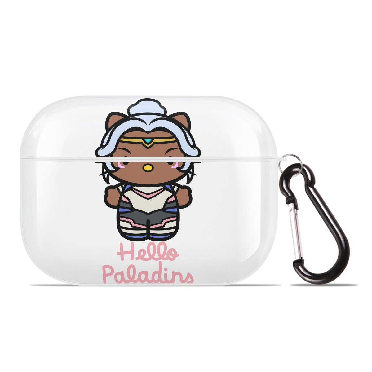 （画像用） Hello Kitty ハローキティ 【AirPods Pro用】ハードシェル保護ケース 耐衝撃・防指紋・カラビナ付き商品仕様