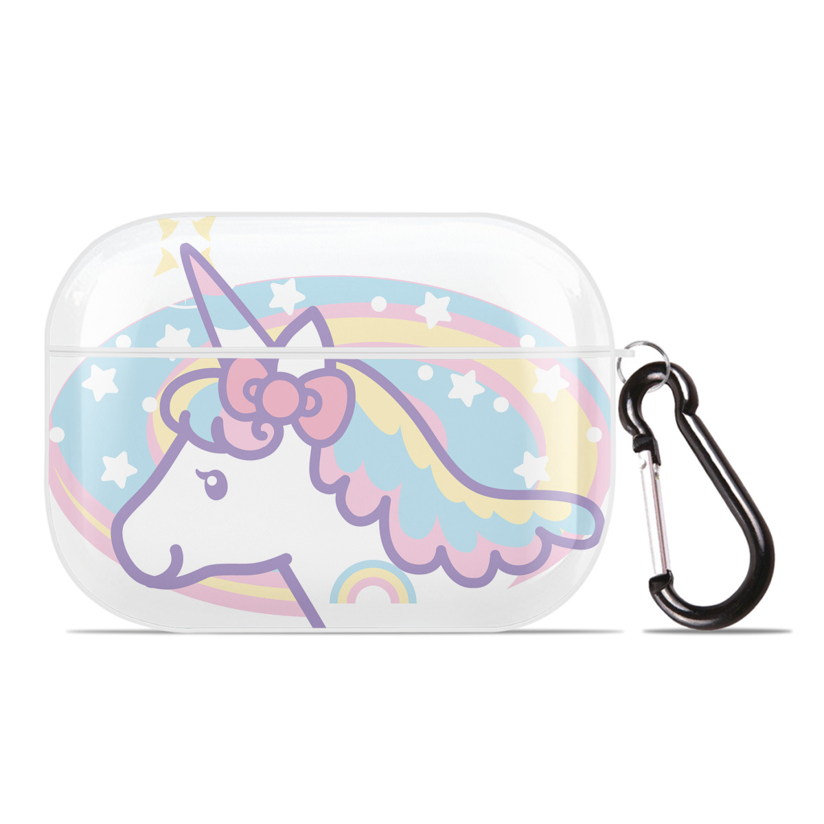 （画像用） Hello Kitty ハローキティ 【AirPods Pro用】ハードシェル保護ケース 耐衝撃・防指紋・カラビナ付き商品仕様
