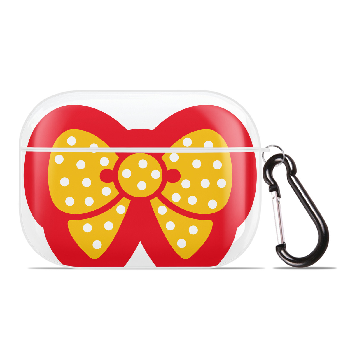（画像用） Hello Kitty ハローキティ 【AirPods Pro用】ハードシェル保護ケース 耐衝撃・防指紋・カラビナ付き商品仕様