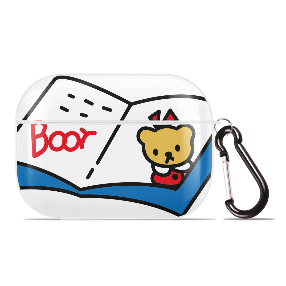 （画像用） Hello Kitty ハローキティ 【AirPods Pro用】ハードシェル保護ケース 耐衝撃・防指紋・カラビナ付き商品仕様
