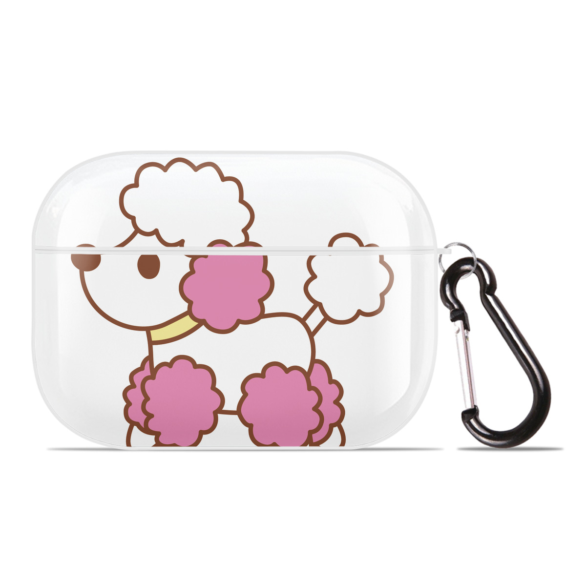 （画像用） Hello Kitty ハローキティ 【AirPods Pro用】ハードシェル保護ケース 耐衝撃・防指紋・カラビナ付き商品仕様