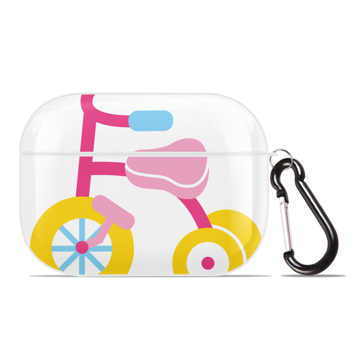 （画像用） Hello Kitty ハローキティ 【AirPods Pro用】ハードシェル保護ケース 耐衝撃・防指紋・カラビナ付き商品仕様