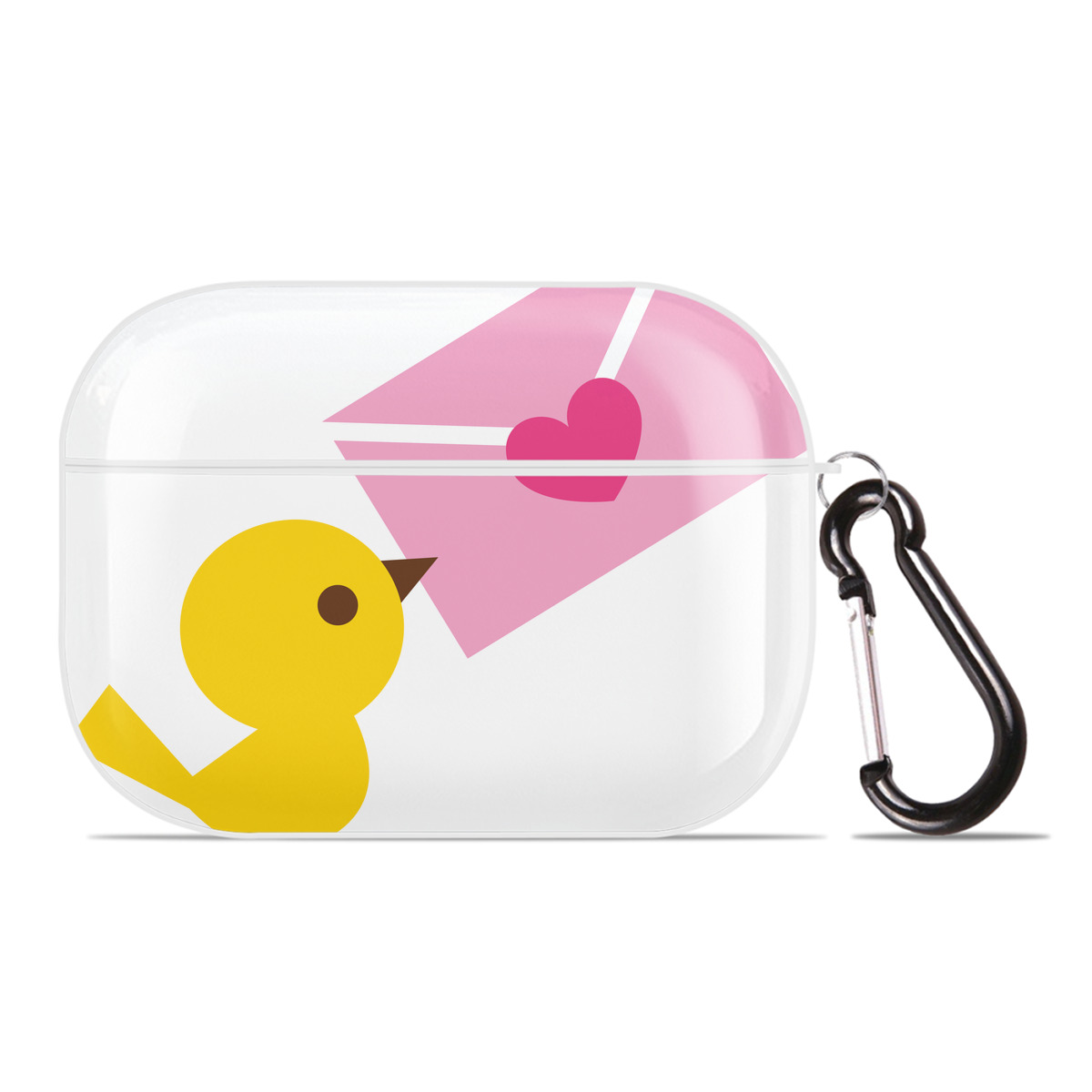 （画像用） Hello Kitty ハローキティ 【AirPods Pro用】ハードシェル保護ケース 耐衝撃・防指紋・カラビナ付き商品仕様