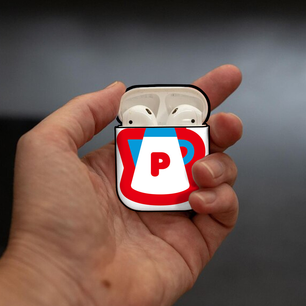 Hello Kitty ハローキティ AirPods 第2世代保護ケース ハードシェル ブラック 耐衝撃・防指紋・カラビナ付き