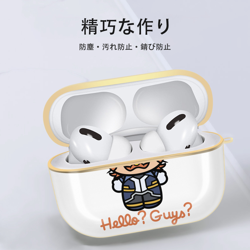 Hello Kitty ハローキティ 【AirPods Pro用】ハードシェル保護ケース｜耐衝撃・防指紋・カラビナ付き商品仕様