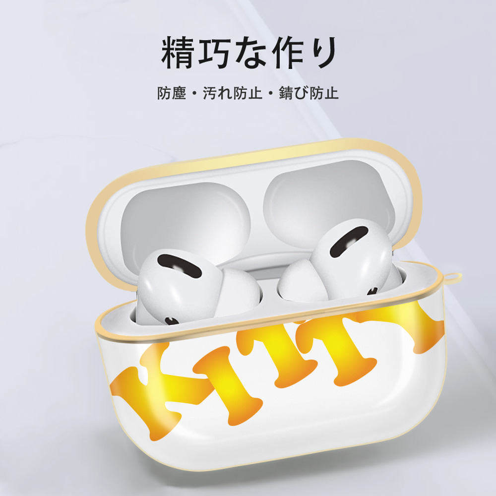 Hello Kitty ハローキティ 【AirPods Pro用】ハードシェル保護ケース｜耐衝撃・防指紋・カラビナ付き商品仕様