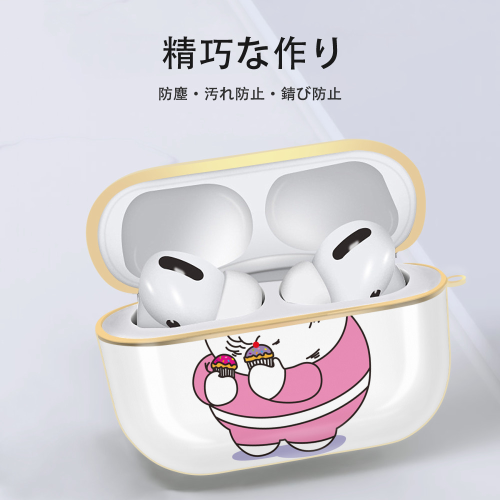 Hello Kitty ハローキティ 【AirPods Pro用】ハードシェル保護ケース｜耐衝撃・防指紋・カラビナ付き商品仕様