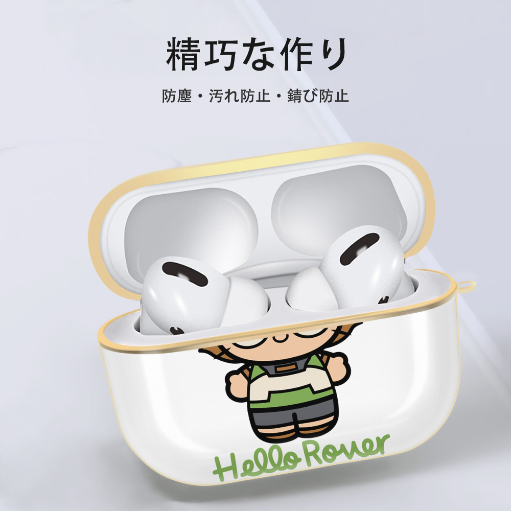 Hello Kitty ハローキティ 【AirPods Pro用】ハードシェル保護ケース｜耐衝撃・防指紋・カラビナ付き商品仕様