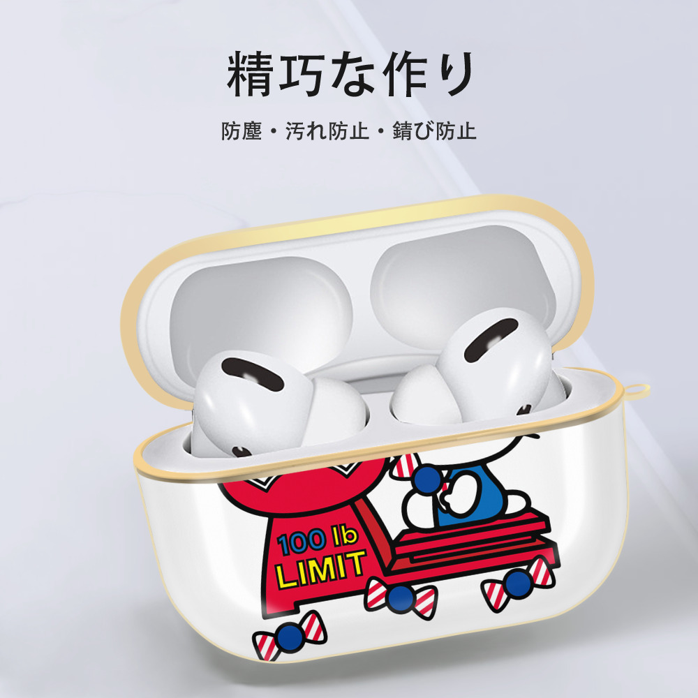Hello Kitty ハローキティ 【AirPods Pro用】ハードシェル保護ケース｜耐衝撃・防指紋・カラビナ付き商品仕様