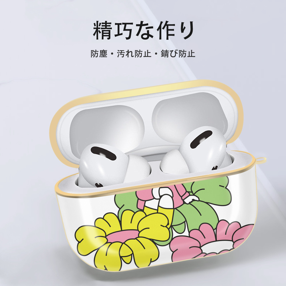 Hello Kitty ハローキティ 【AirPods Pro用】ハードシェル保護ケース｜耐衝撃・防指紋・カラビナ付き商品仕様