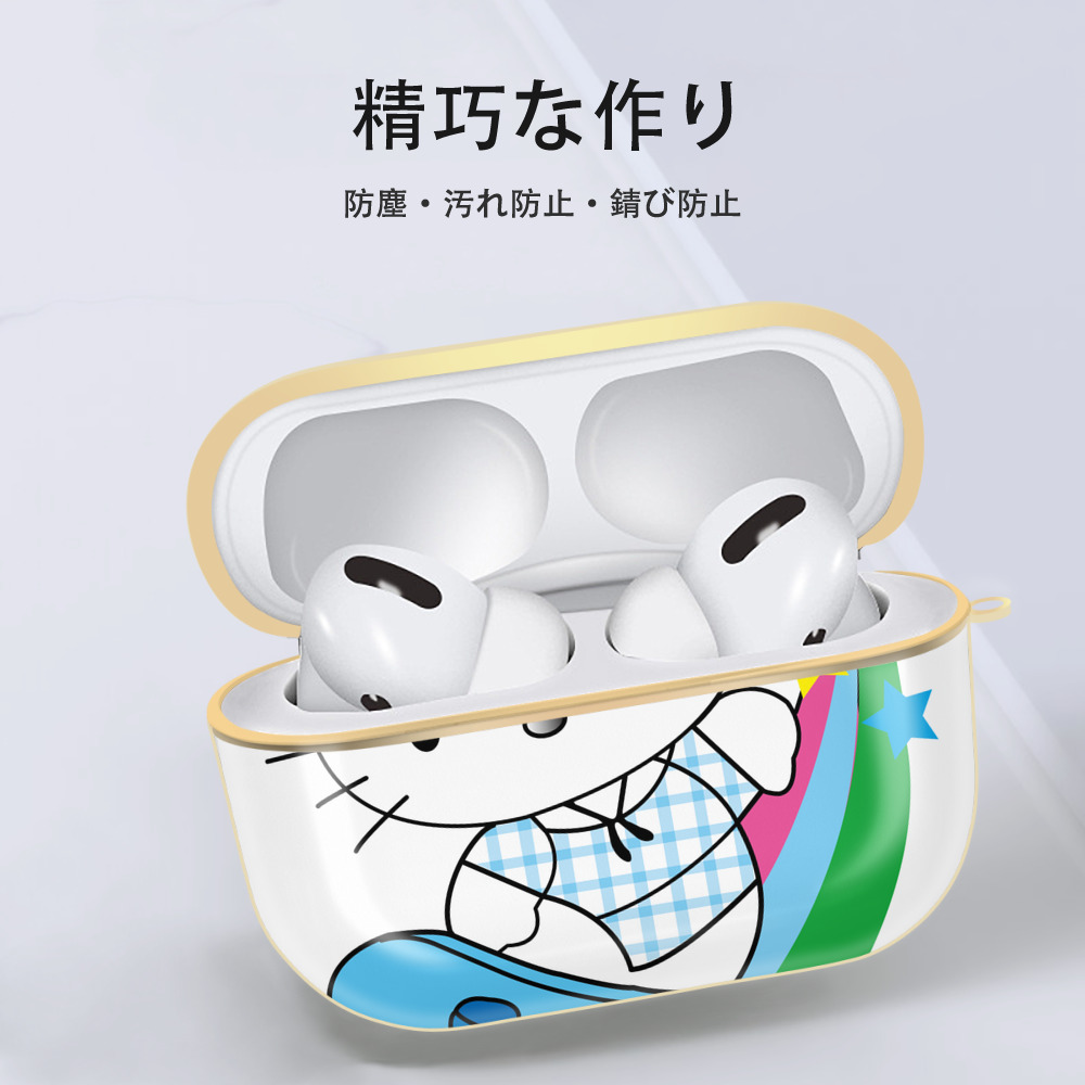 Hello Kitty ハローキティ 【AirPods Pro用】ハードシェル保護ケース｜耐衝撃・防指紋・カラビナ付き商品仕様