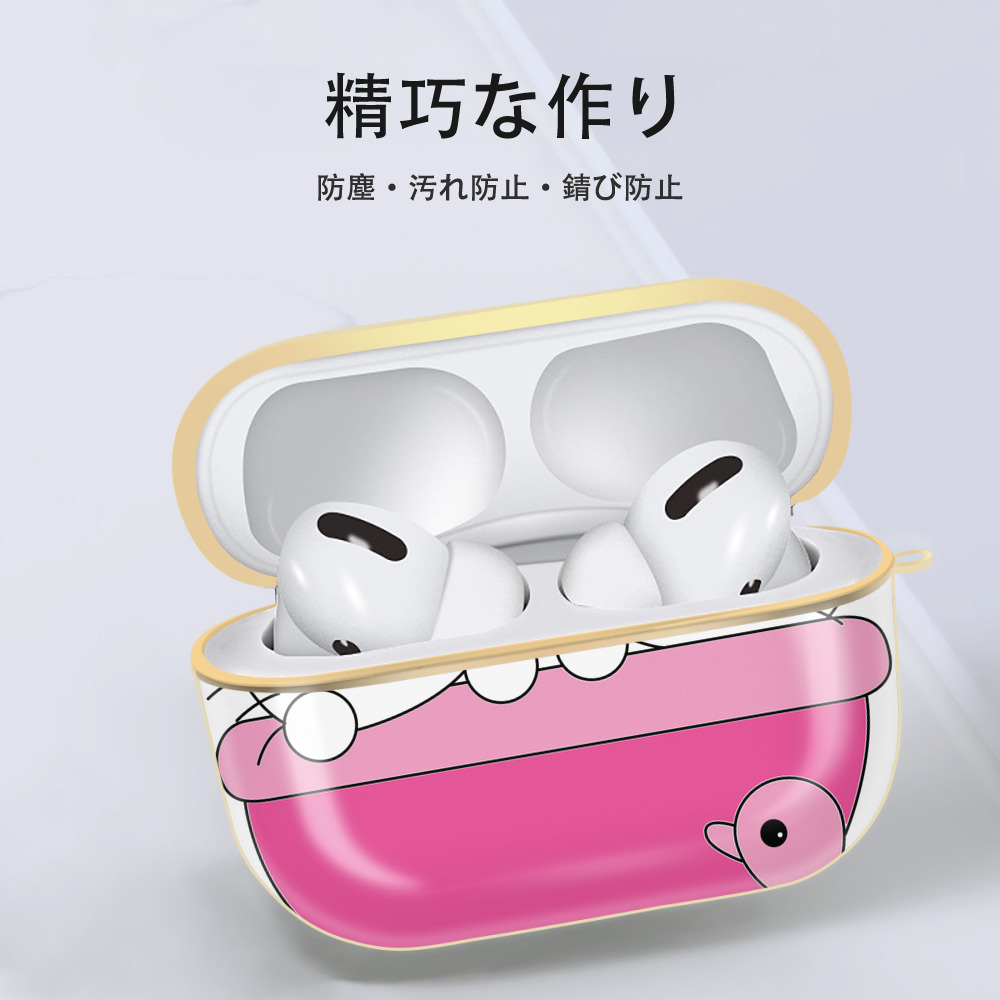 Hello Kitty ハローキティ 【AirPods Pro用】ハードシェル保護ケース｜耐衝撃・防指紋・カラビナ付き商品仕様