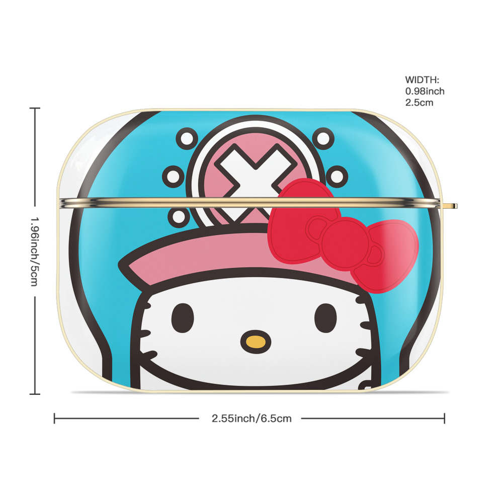 Hello Kitty ハローキティ 【AirPods Pro用】ハードシェル保護ケース｜耐衝撃・防指紋・カラビナ付き商品仕様