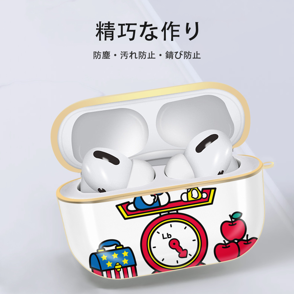 Hello Kitty ハローキティ 【AirPods Pro用】ハードシェル保護ケース｜耐衝撃・防指紋・カラビナ付き商品仕様