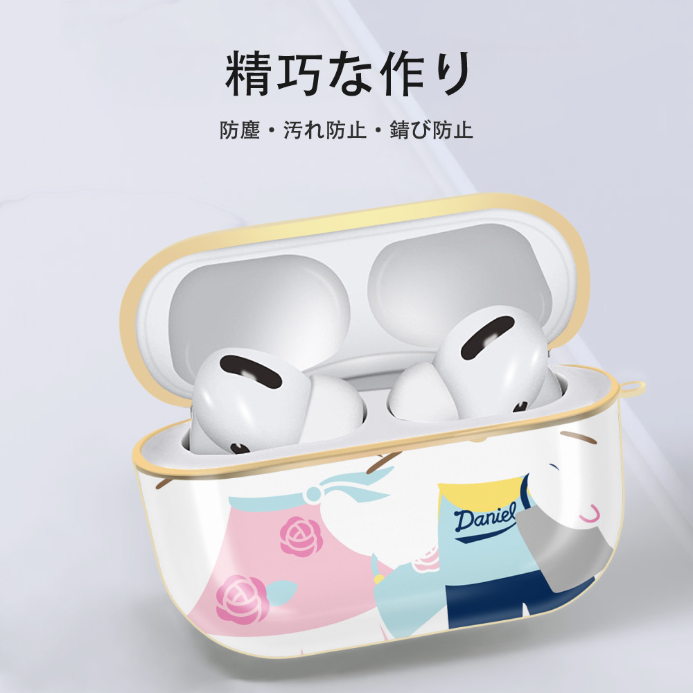 Hello Kitty ハローキティ 【AirPods Pro用】ハードシェル保護ケース｜耐衝撃・防指紋・カラビナ付き商品仕様