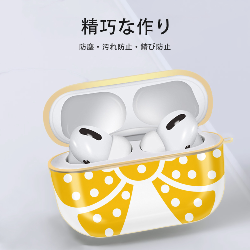 Hello Kitty ハローキティ 【AirPods Pro用】ハードシェル保護ケース｜耐衝撃・防指紋・カラビナ付き商品仕様