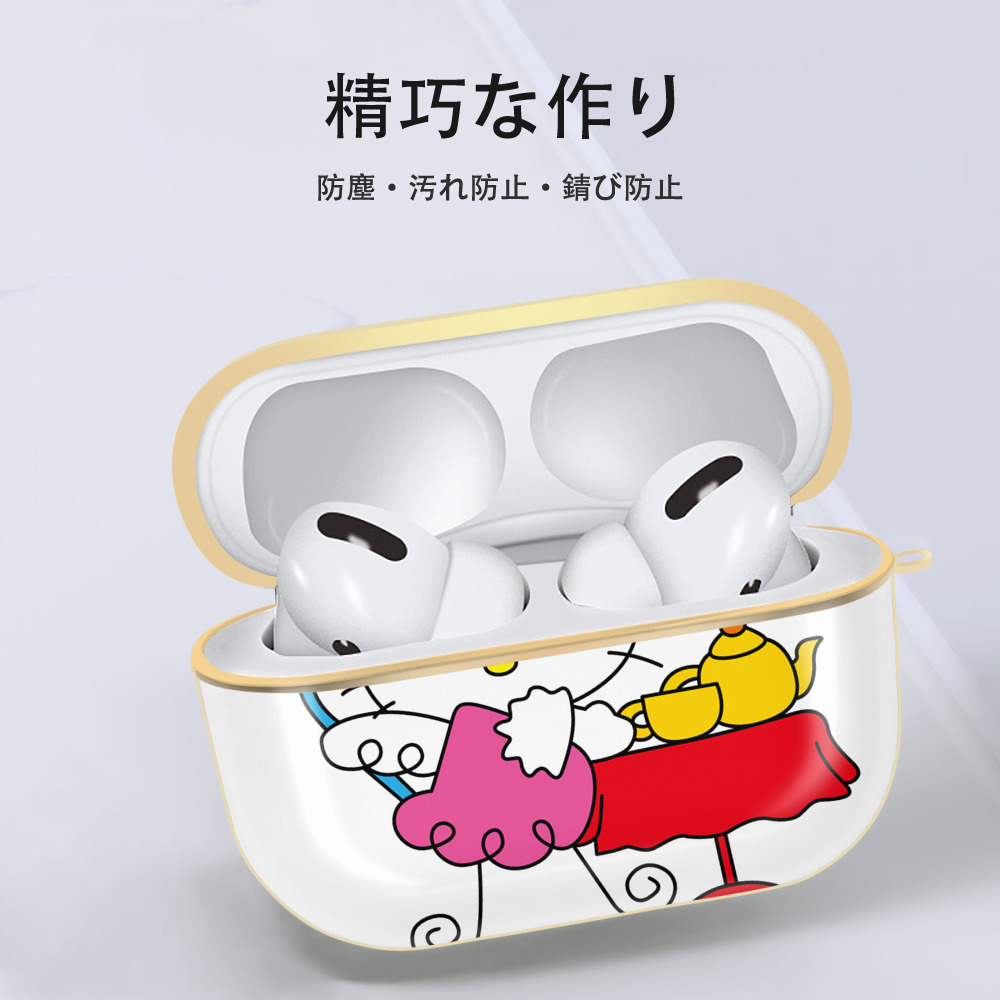 Hello Kitty ハローキティ 【AirPods Pro用】ハードシェル保護ケース｜耐衝撃・防指紋・カラビナ付き商品仕様