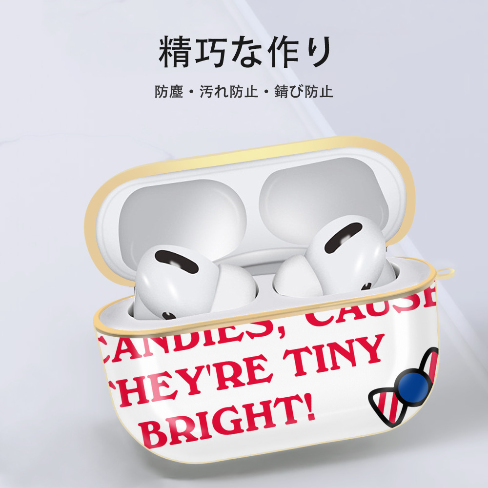Hello Kitty ハローキティ 【AirPods Pro用】ハードシェル保護ケース｜耐衝撃・防指紋・カラビナ付き商品仕様