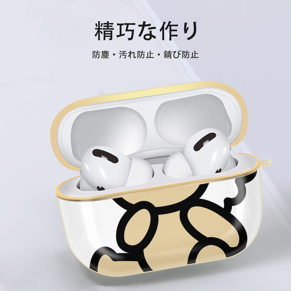 Hello Kitty ハローキティ 【AirPods Pro用】ハードシェル保護ケース｜耐衝撃・防指紋・カラビナ付き商品仕様