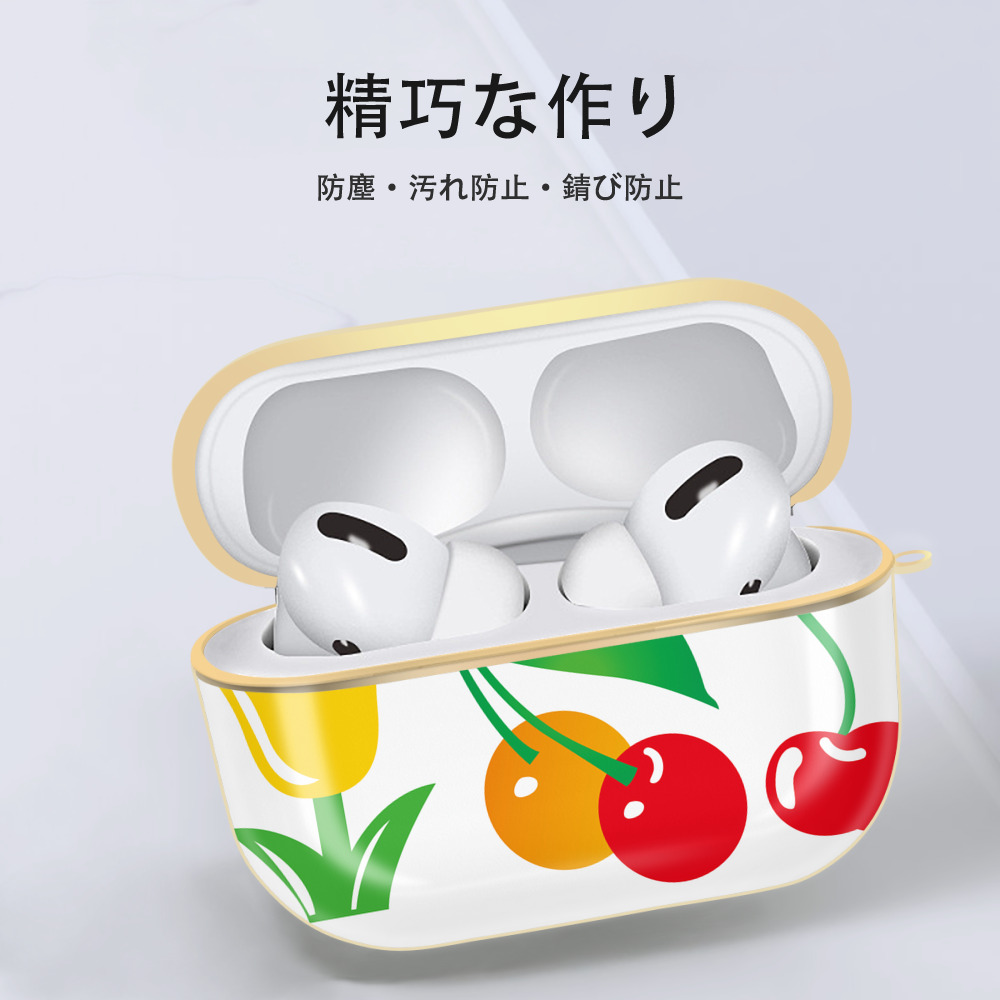Hello Kitty ハローキティ 【AirPods Pro用】ハードシェル保護ケース｜耐衝撃・防指紋・カラビナ付き商品仕様