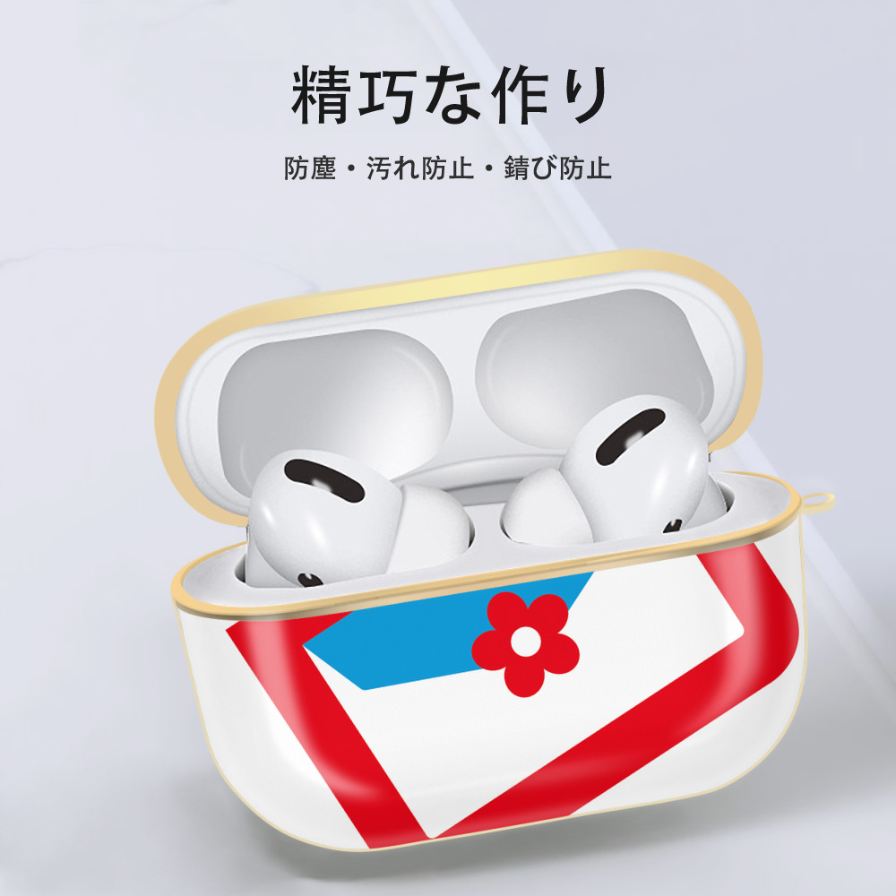 Hello Kitty ハローキティ 【AirPods Pro用】ハードシェル保護ケース｜耐衝撃・防指紋・カラビナ付き商品仕様