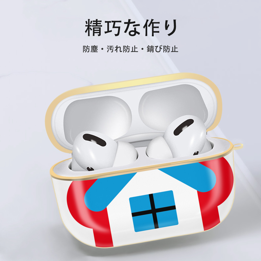 Hello Kitty ハローキティ 【AirPods Pro用】ハードシェル保護ケース｜耐衝撃・防指紋・カラビナ付き商品仕様