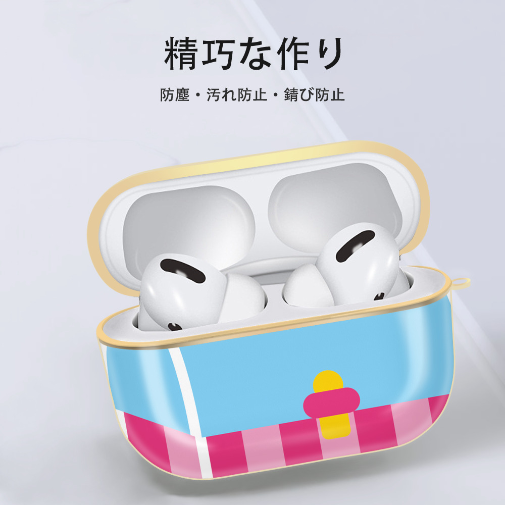 Hello Kitty ハローキティ 【AirPods Pro用】ハードシェル保護ケース｜耐衝撃・防指紋・カラビナ付き商品仕様