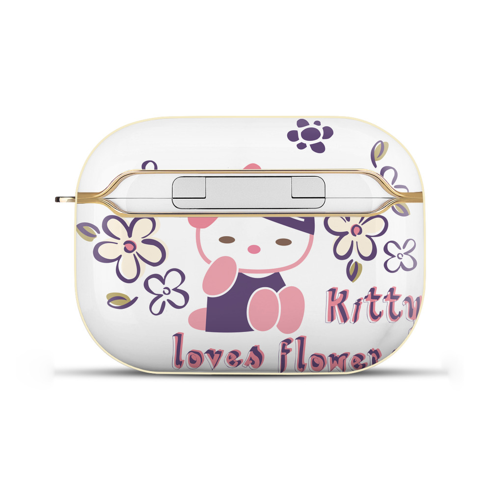 （画像用） Hello Kitty ハローキティ 【AirPods Pro用】ハードシェル保護ケース｜耐衝撃・防指紋・カラビナ付き商品仕様
