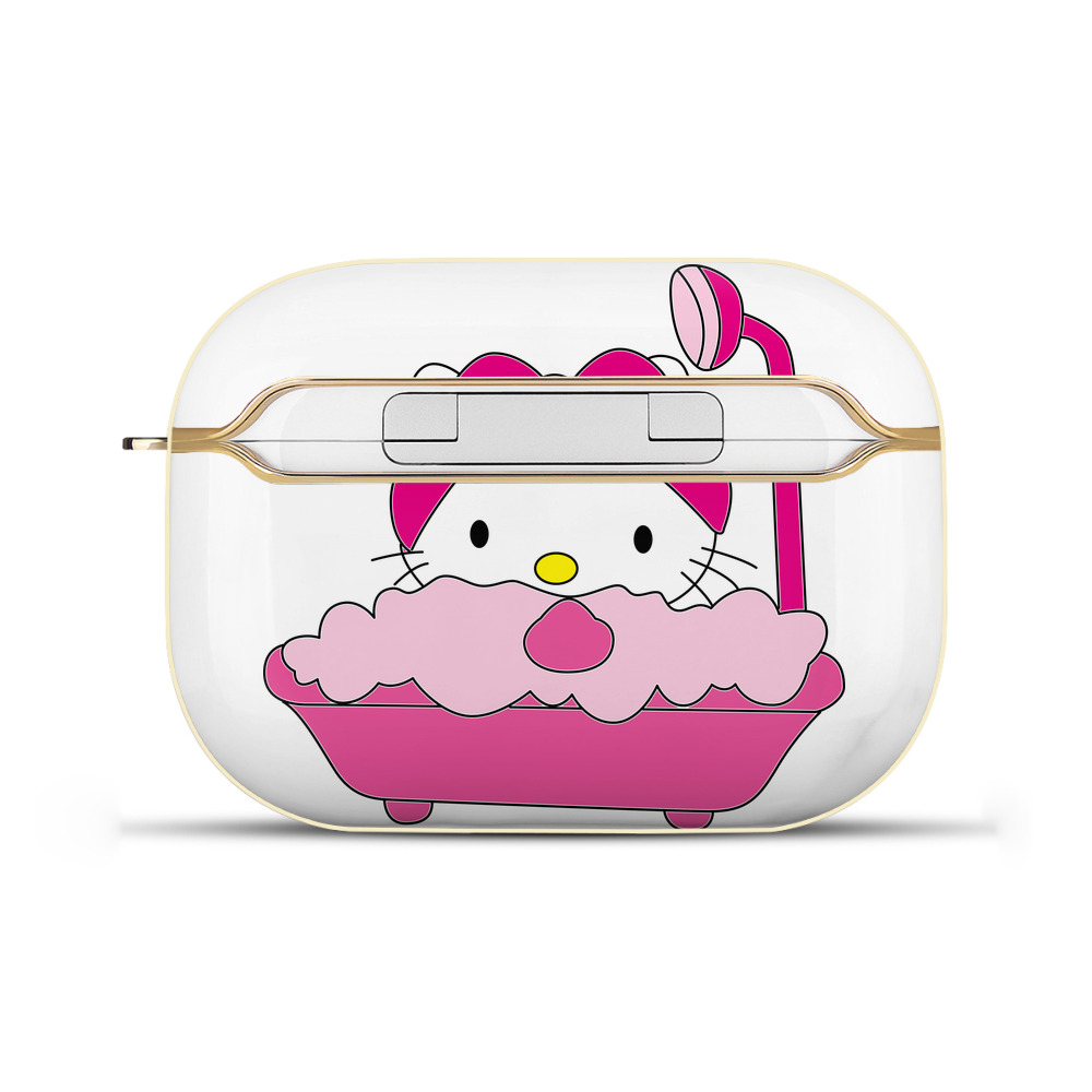 （画像用） Hello Kitty ハローキティ 【AirPods Pro用】ハードシェル保護ケース｜耐衝撃・防指紋・カラビナ付き商品仕様
