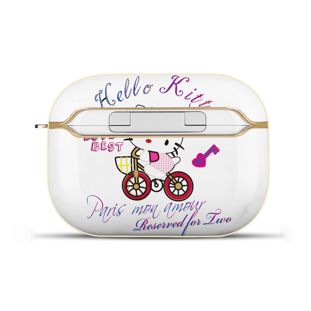 （画像用） Hello Kitty ハローキティ 【AirPods Pro用】ハードシェル保護ケース｜耐衝撃・防指紋・カラビナ付き商品仕様