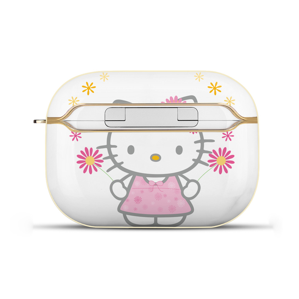 （画像用） Hello Kitty ハローキティ 【AirPods Pro用】ハードシェル保護ケース｜耐衝撃・防指紋・カラビナ付き商品仕様